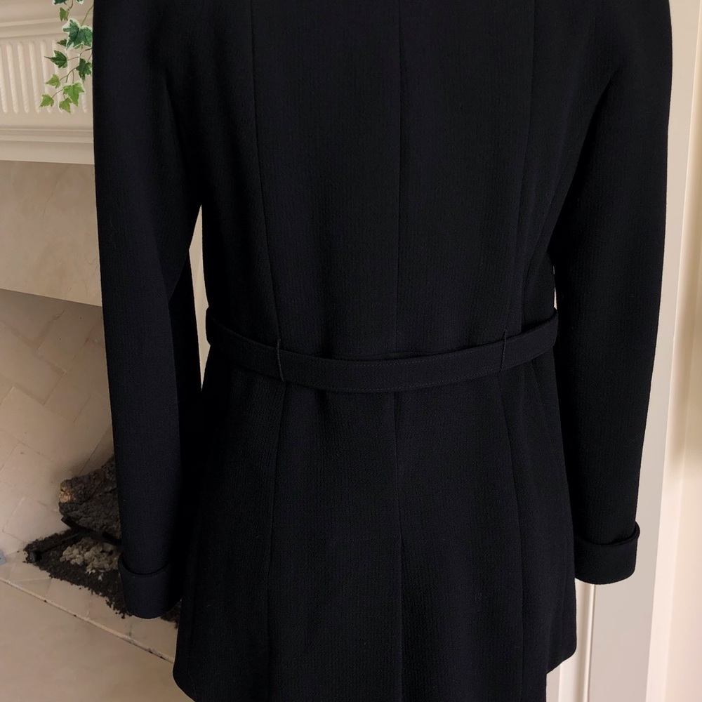 Chanel Classic Black 4 Pocket Boucle Belted Jacket Size 40 - Picture 4 of 15
